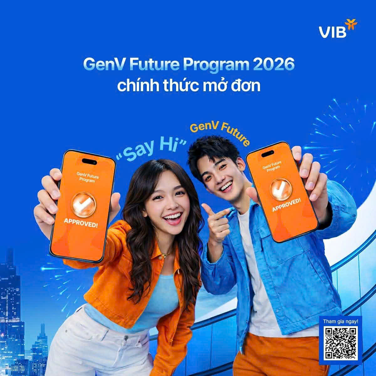 Ngân hàng Quốc tế VIB thông báo chương trình thực tập sinh GenV Future Program