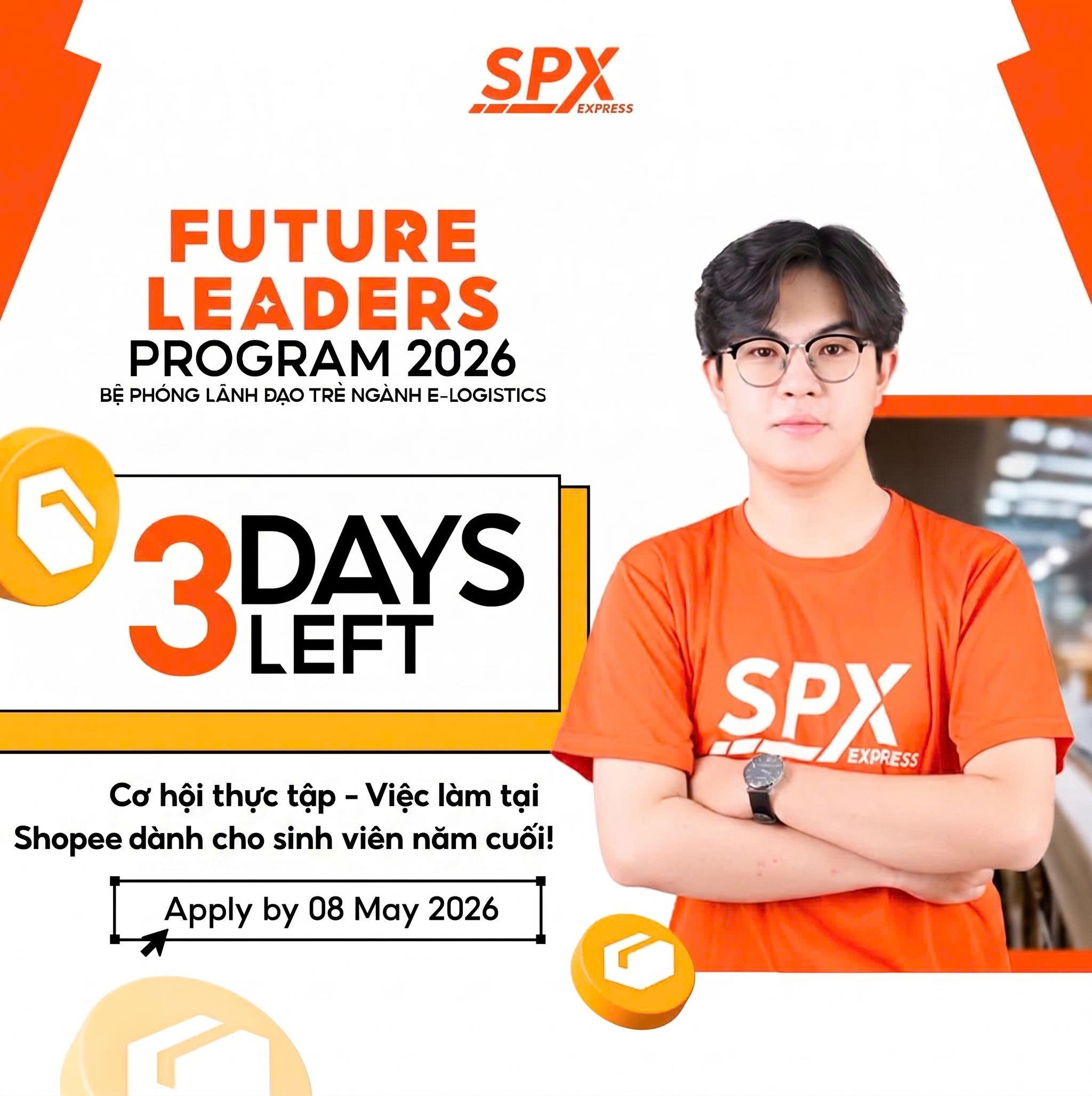 SPX Future Leaders Program 2026 - Chương trình Quản trị viên tập sự của Shopee
