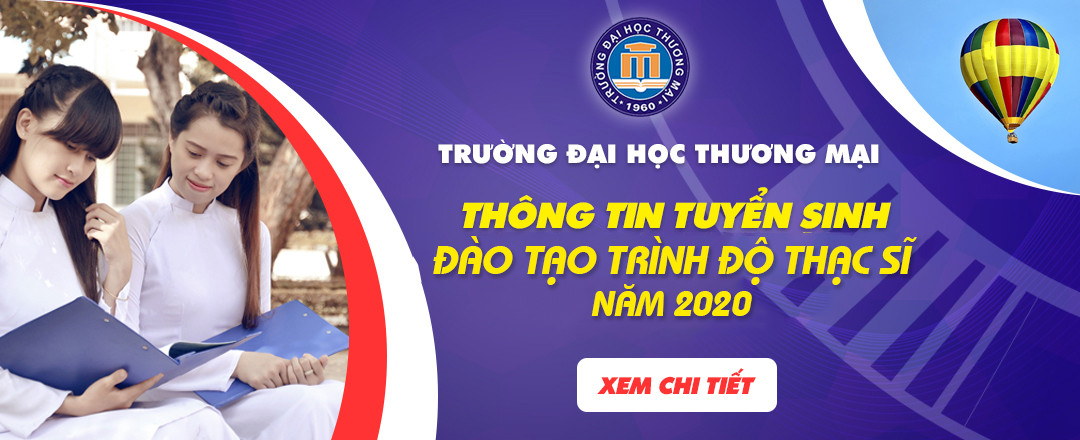 THÔNG BÁO TUYỂN SINH ĐÀO TẠO TRÌNH ĐỘ THẠC SĨ NĂM 2020